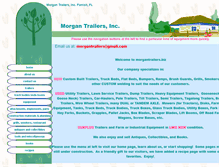 Tablet Screenshot of morgantrailers.biz
